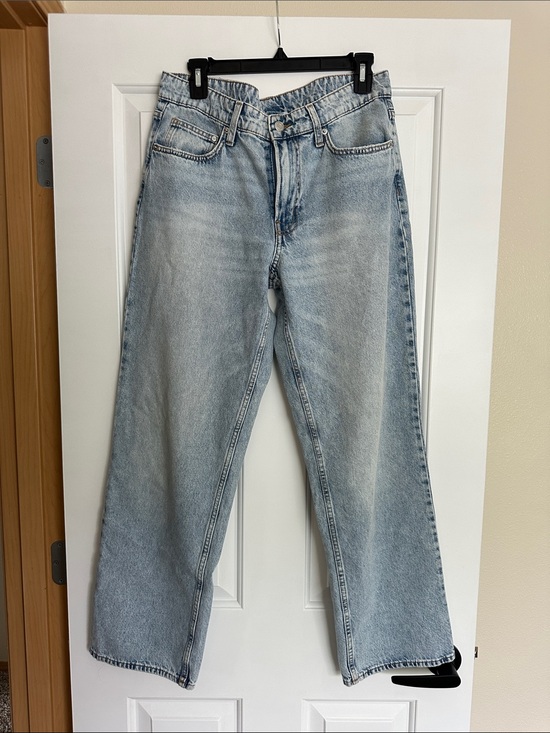 H&M Denim - H&M Light Blue Wide Leg Jeans